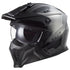 CASCO LS2 MODULAR DRIFTER JEANS TITANIUM - OF606